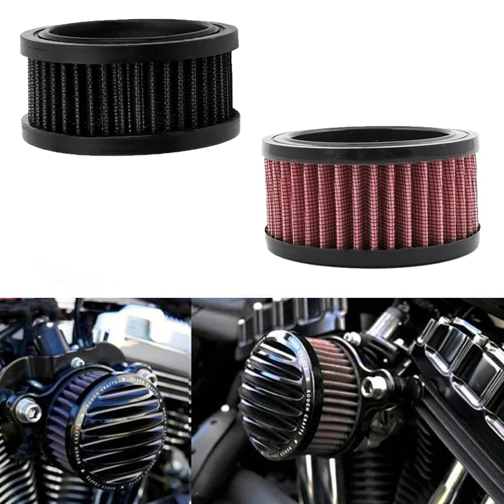 Motorcycle Air Filter Cleaner Intake Element Replacement Black Red Accessories For Sportster XL883 XL1200 48 72 1991-2021
Motorcycle Air Filter Cleaner Intake Element Replacement Black Red Accessories For Sportster XL883 XL1200 48 72 1991-2021