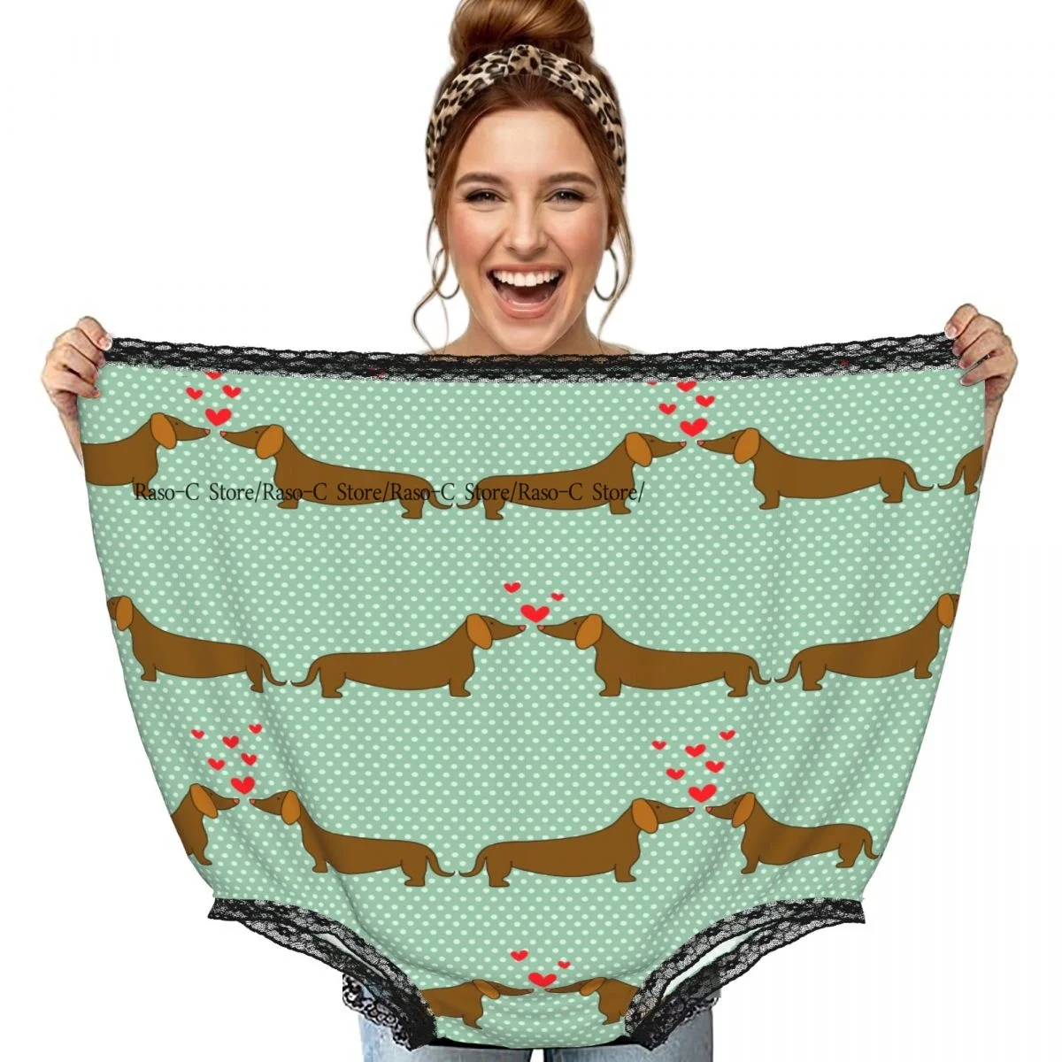 Funny Gag Granny Underwear Cartoon Dogs Silhouettes On Polka Dot Surprise Gift
Funny Gag Granny Underwear Cartoon Dogs Silhouettes On Polka Dot Surprise Gift