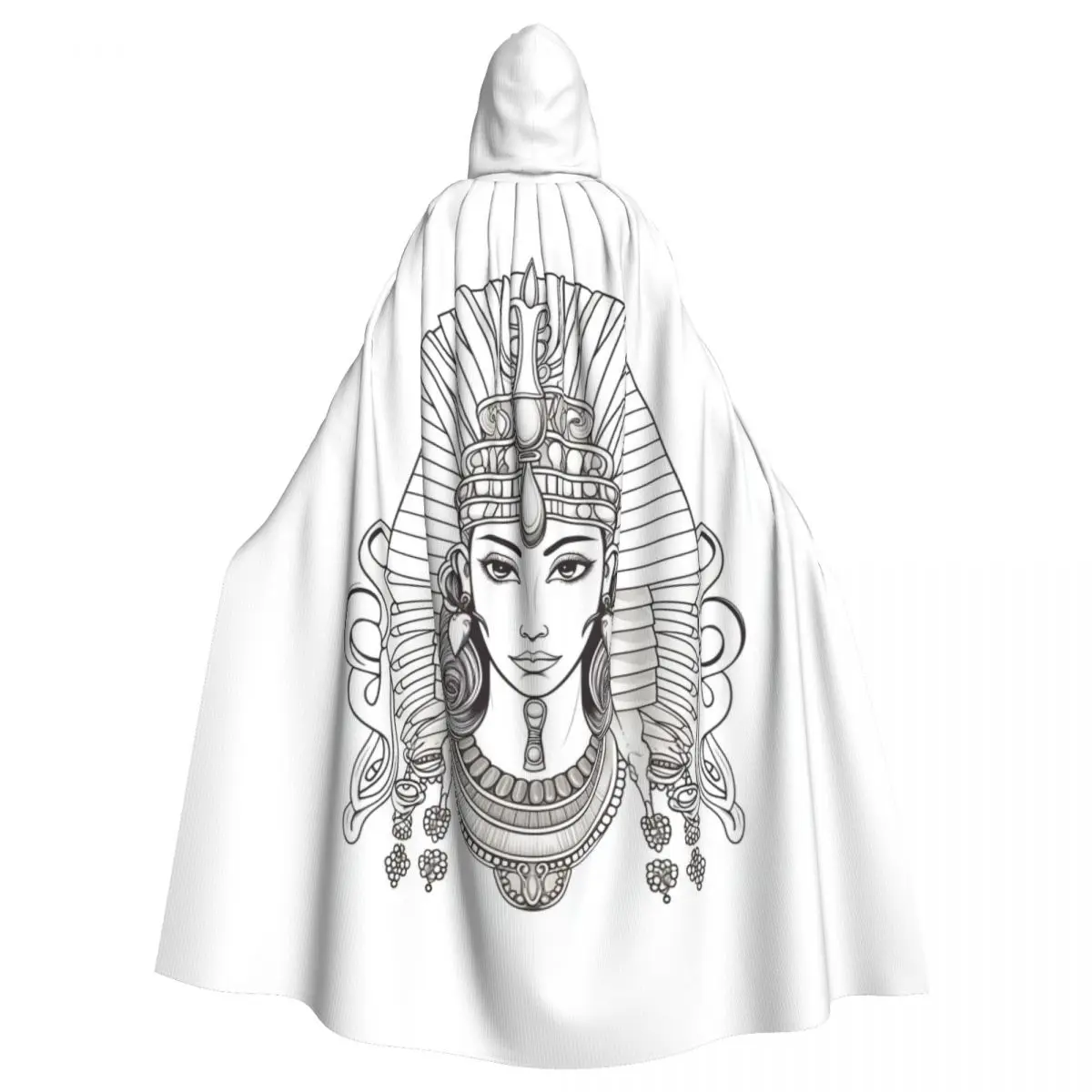 Elegant Egyptian Queen White Cloak for Cosplay and Themed Events Hot Unisex Adult Cloak with Hood Long Witch Costume Cosplay
Elegant Egyptian Queen White Cloak for Cosplay and Themed Events Hot Unisex Adult Cloak with Hood Long Witch Costume Cosplay