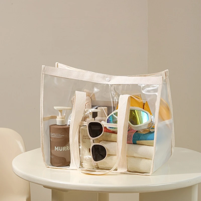 1pcs Beach Bag Large Capacity PVC Multi-compartment Portable Gym Swimming Toiletry Organizer
1pcs Beach Bag Large Capacity PVC Multi-compartment Portable Gym Swimming Toiletry Organizer