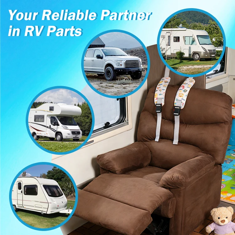 Single Seat RV Recliner Chair for Camper Van & Motorhome | Reclining Sofa with Footrest, Cup Holders, OEM/ODM Available
Single Seat RV Recliner Chair for Camper Van & Motorhome | Reclining Sofa with Footrest, Cup Holders, OEM/ODM Available