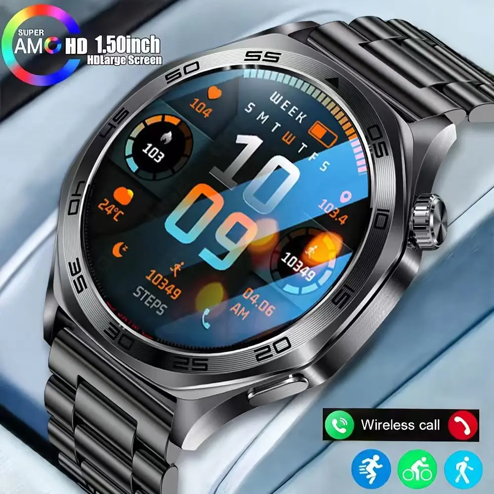 2026 New T-Rex3 GPS Sports SmartWatch Men 3ATM Waterproof GPS Compass Altimeter 1.46" AMOLED Screen BT Call 100+sport Smartwatch
2026 New T-Rex3 GPS Sports SmartWatch Men 3ATM Waterproof GPS Compass Altimeter 1.46" AMOLED Screen BT Call 100+sport Smartwatch