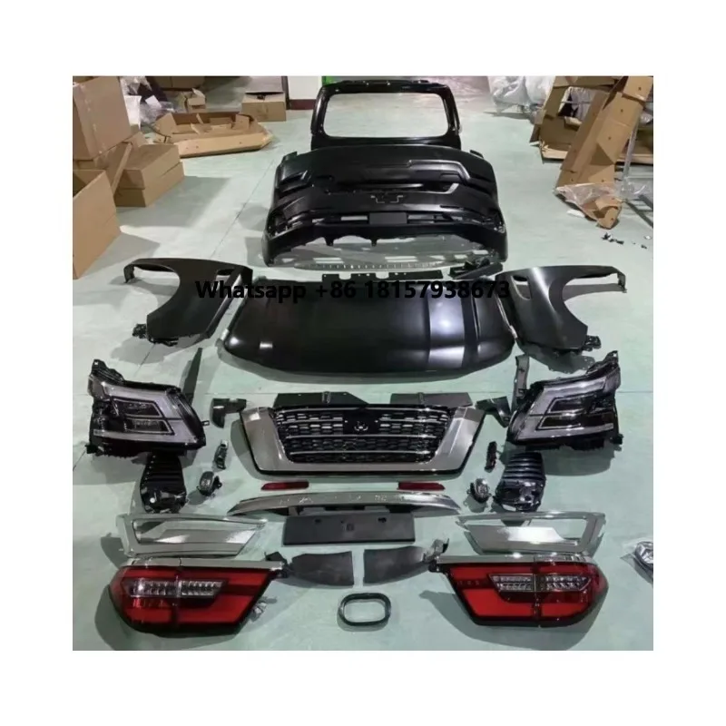 Car Body Kits Patrol Y62 2010-2019 Upgrade 2020 Style Front Rear Bumper Fender Hood Headlights Taillights Rear Door
Car Body Kits Patrol Y62 2010-2019 Upgrade 2020 Style Front Rear Bumper Fender Hood Headlights Taillights Rear Door