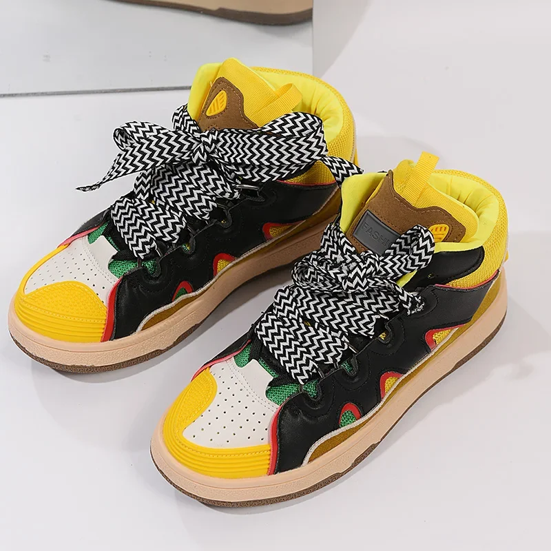 Thick Sole Men and Women Casual Shoes Autumn Breathable Light Mesh Man Sneakers Mixed Color Unisex Shoe Outdoor Non-slip Fashion
Thick Sole Men and Women Casual Shoes Autumn Breathable Light Mesh Man Sneakers Mixed Color Unisex Shoe Outdoor Non-slip Fashion