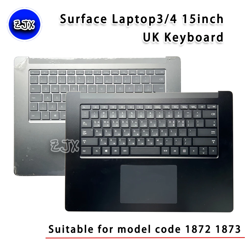 Microsoft Original Surface Laptop3 Laptop4 15inch Korean version UK Keyboard 1872 1873 Notebook Single Keyboard with Touchpad
Microsoft Original Surface Laptop3 Laptop4 15inch Korean version UK Keyboard 1872 1873 Notebook Single Keyboard with Touchpad