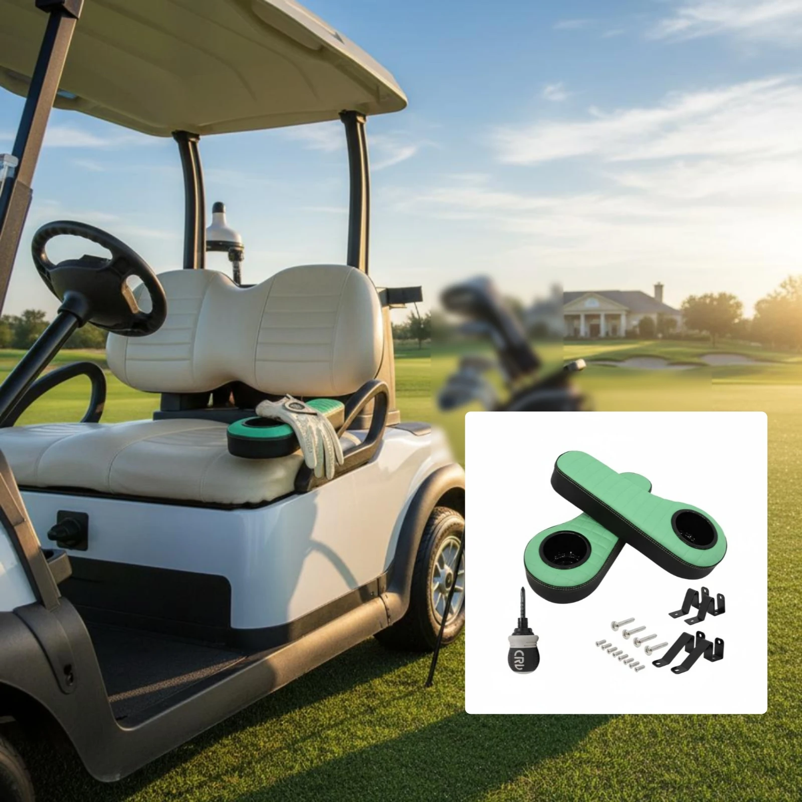 2 Pieces Golf Vehicle Foam Armrest Durable EZGO TXT Style Seat Cushion
2 Pieces Golf Vehicle Foam Armrest Durable EZGO TXT Style Seat Cushion