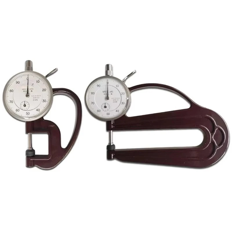 Thickness gauge 0-10mm thickness gauge H-type film
Thickness gauge 0-10mm thickness gauge H-type film