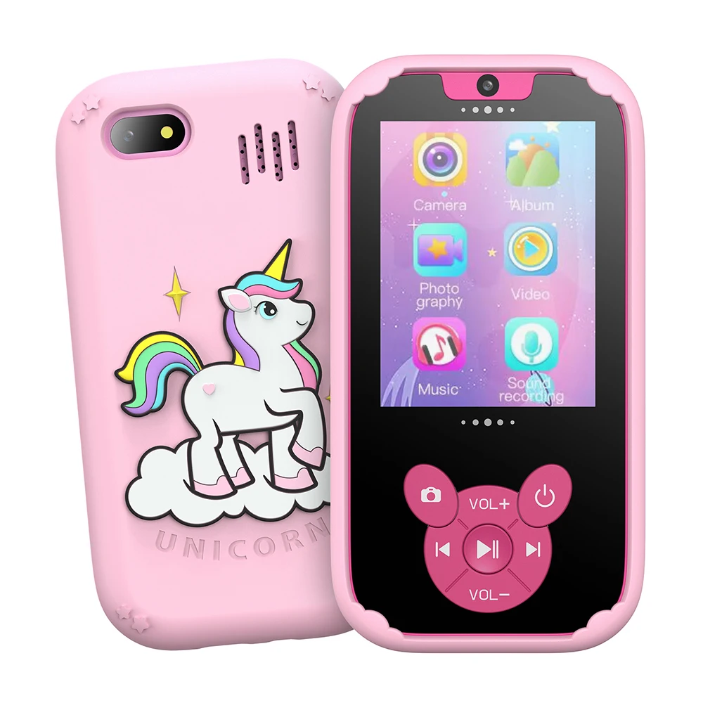 Upgrade Kids Smart Phone Toys 2.8 inch SCreen Dual Lens Selfie Phone for Girls Boys Christmas Birthday Gifts With 8G
Upgrade Kids Smart Phone Toys 2.8 inch SCreen Dual Lens Selfie Phone for Girls Boys Christmas Birthday Gifts With 8G