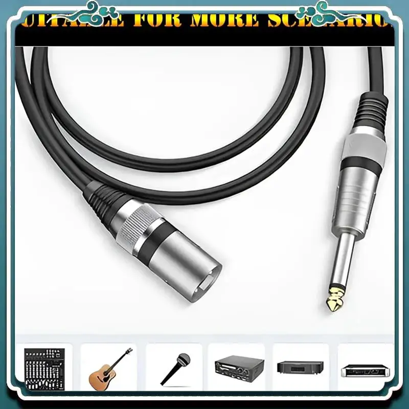 Easy To Use 6.35Mm Male To XLR Male Microphone Audio Cable For Speaker, Guitar, Amplifier High Quality Sound Transmission 16.4Ft
Easy To Use 6.35Mm Male To XLR Male Microphone Audio Cable For Speaker, Guitar, Amplifier High Quality Sound Transmission 16.4Ft