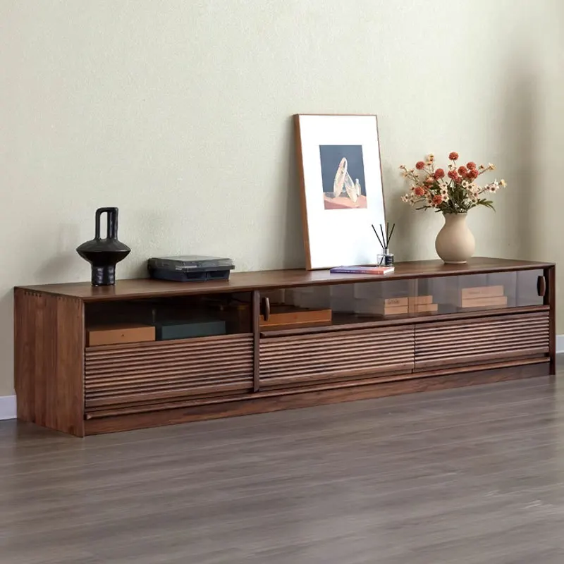 Customizable walnut floor cabinet video cabinet furniture combination
Customizable walnut floor cabinet video cabinet furniture combination