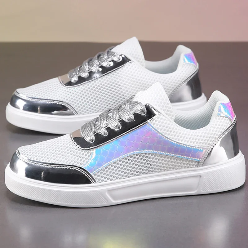 Women Board Shoes 2025 Summer Comfort Breathable Lightweight Sports Shoes Fashion Outdoor Fitness Leisure Shoes Sandalias Mujer
Women Board Shoes 2025 Summer Comfort Breathable Lightweight Sports Shoes Fashion Outdoor Fitness Leisure Shoes Sandalias Mujer