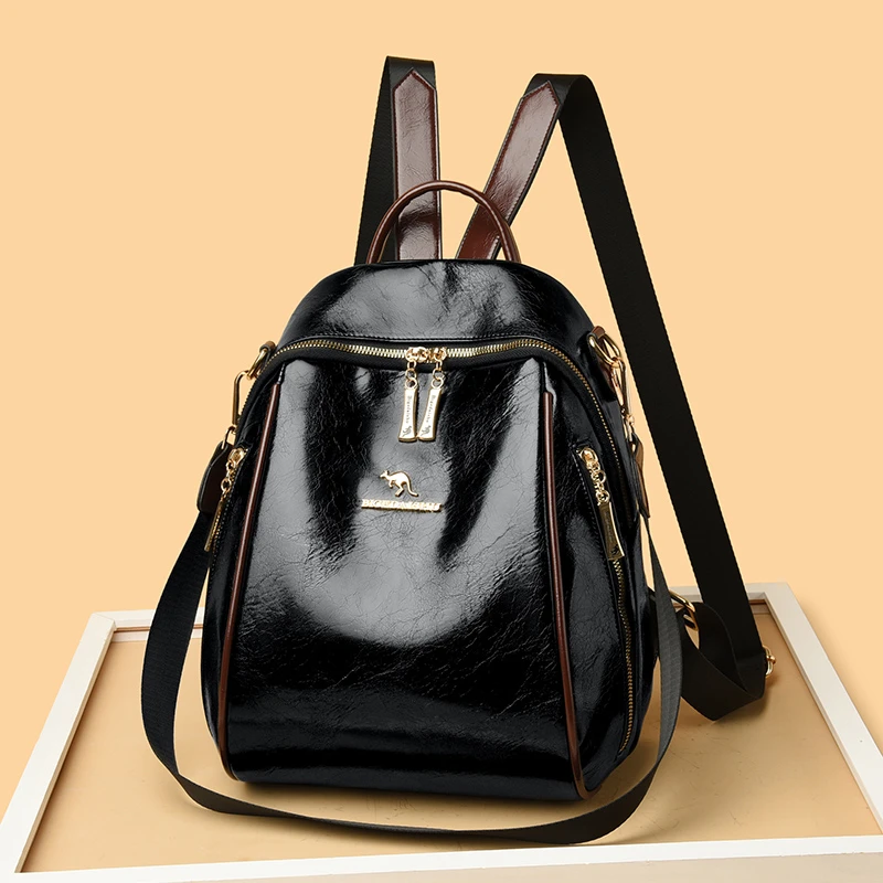 Fashion School Bag For Teenagers Girls Casual Travel Back Pack Leather Women's Backpack Multi Function Shoulder Bags Mochila Sac
Fashion School Bag For Teenagers Girls Casual Travel Back Pack Leather Women's Backpack Multi Function Shoulder Bags Mochila Sac