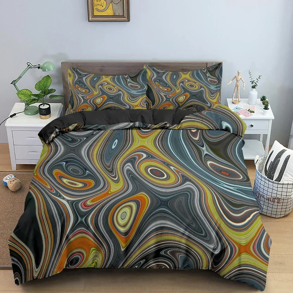 Abstract Marble Texture Pattern Comfortable Duvet Quilt Cover Pillowcase Bedding Set Children Bedroom Decoration Home Textile
Abstract Marble Texture Pattern Comfortable Duvet Quilt Cover Pillowcase Bedding Set Children Bedroom Decoration Home Textile