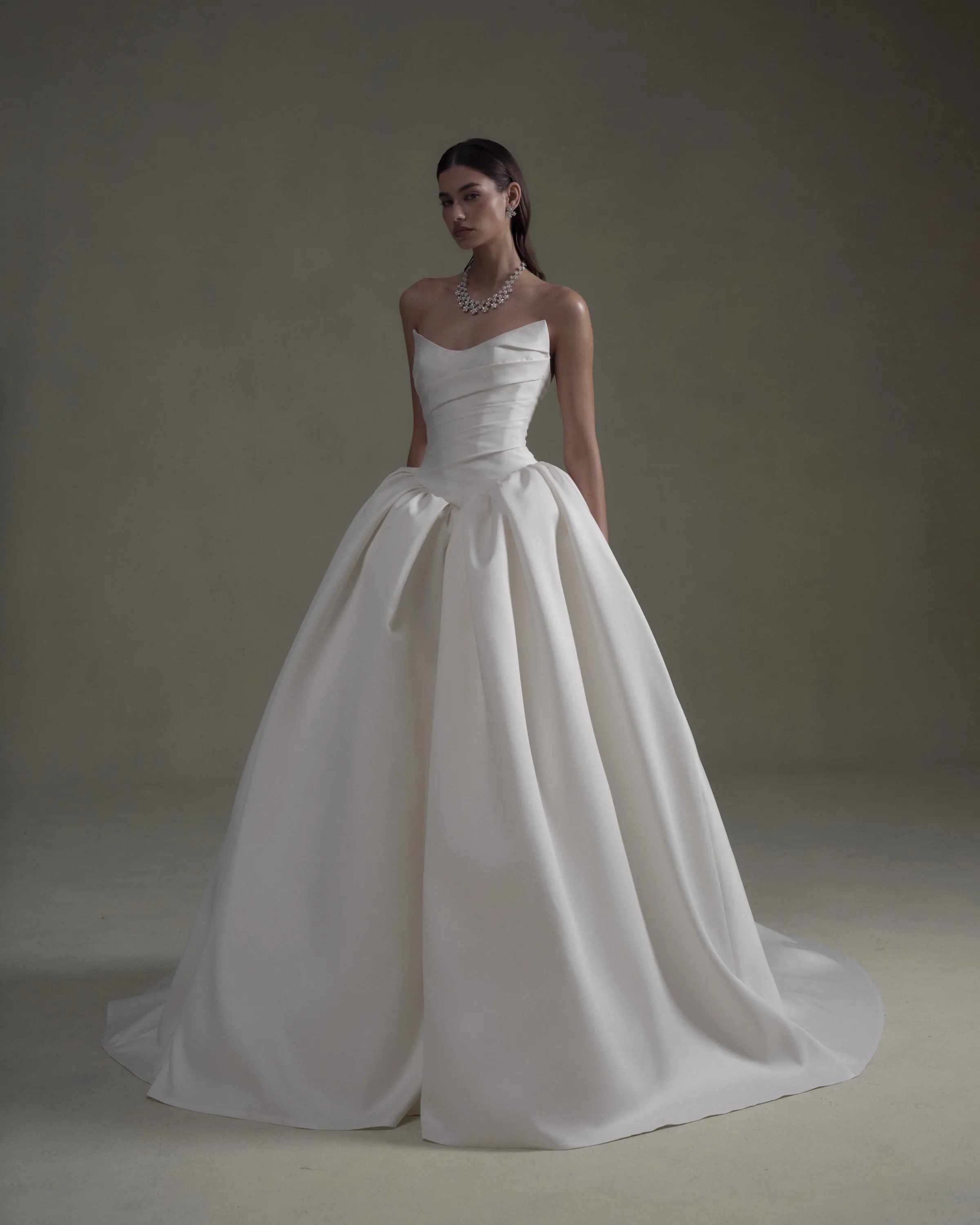 Satin Wedding Dress Vestido De Noiva Minimalista White Corset Bespoke Modest Weddings Dresses For Bride Gown Trouw Jurken Dames
Satin Wedding Dress Vestido De Noiva Minimalista White Corset Bespoke Modest Weddings Dresses For Bride Gown Trouw Jurken Dames