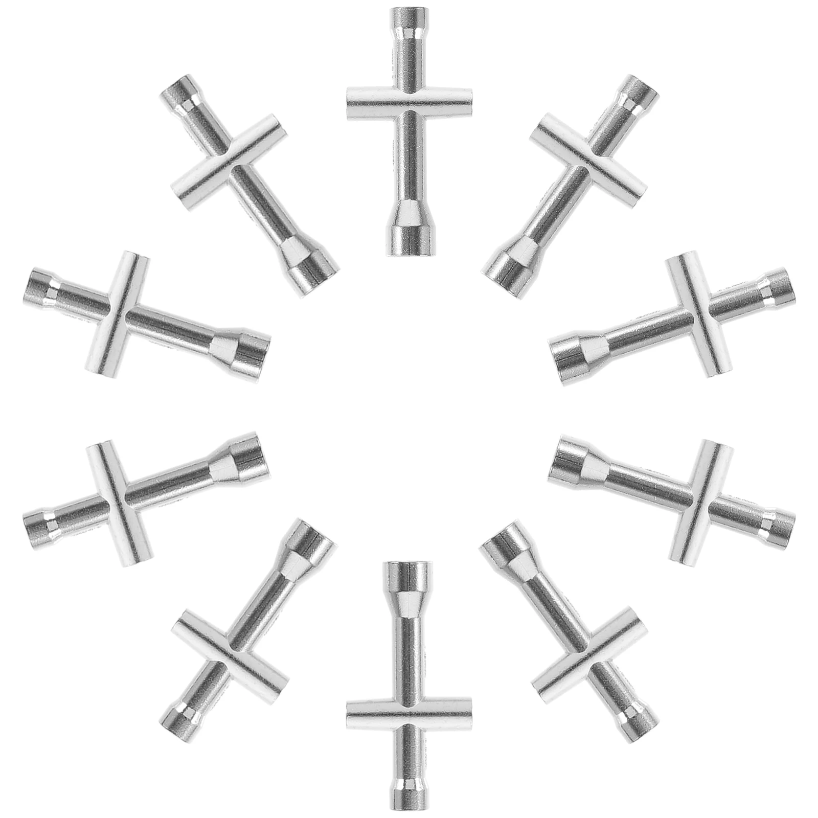 10 Pcs Socket Spanner Cross Wrenches Tool M2 M2.5 Nuts Maintenance Manual Silver Color Small Size Pocket
10 Pcs Socket Spanner Cross Wrenches Tool M2 M2.5 Nuts Maintenance Manual Silver Color Small Size Pocket