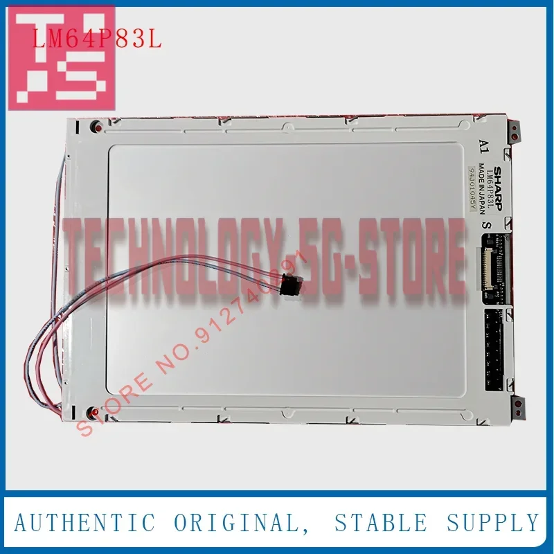 LM64P83L For Sharp Original 9.4 Inch LM64P83 LCD Display Screen Panel 
LM64P83L For Sharp Original 9.4 Inch LM64P83 LCD Display Screen Panel