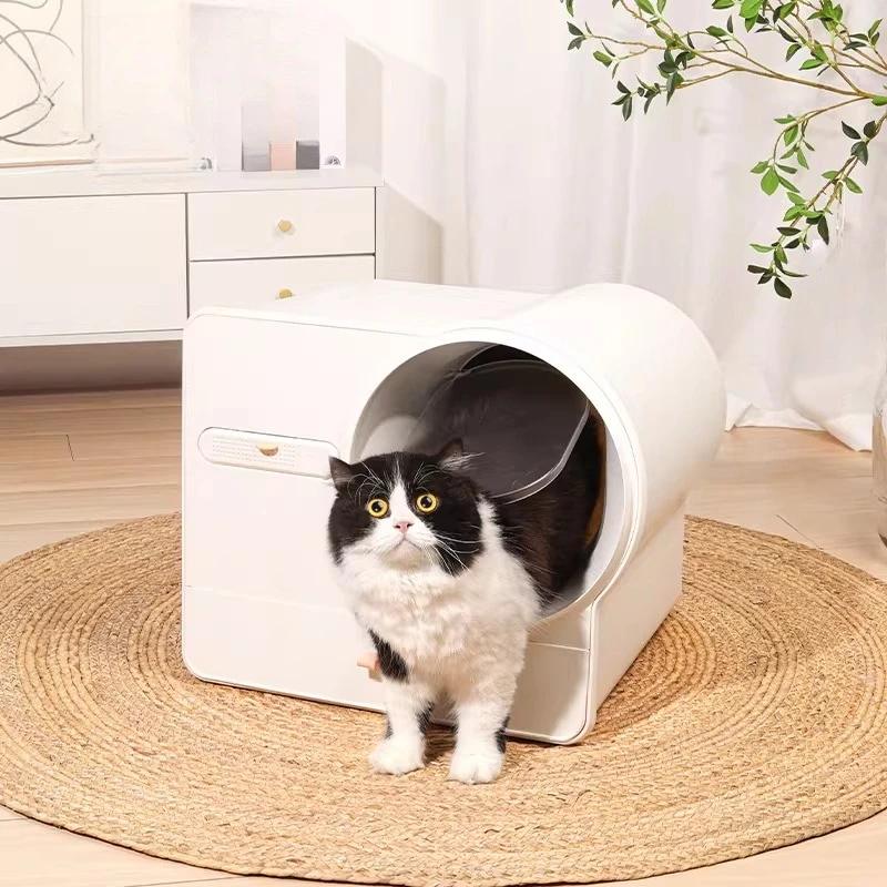 Side Entrance cat Litter Box Castle Training Hiding Toilet cat Litter Box Automatically Accessories Arenero Gato Pet Products
Side Entrance cat Litter Box Castle Training Hiding Toilet cat Litter Box Automatically Accessories Arenero Gato Pet Products