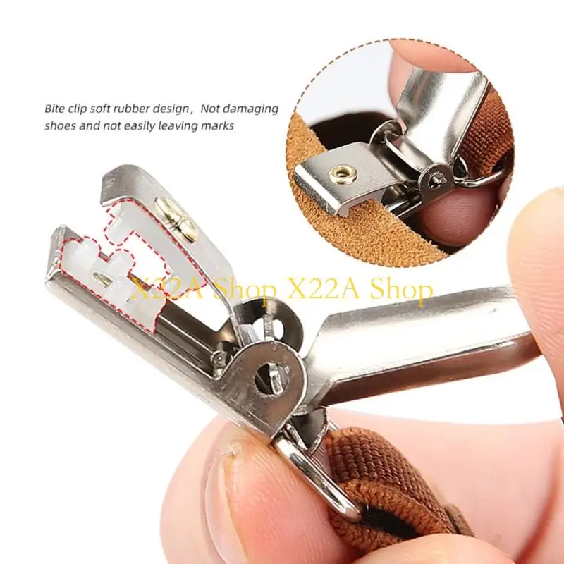 Unique Elastic Shoe Laces Sandal Heel Straps with Metal Buckles For Daily Walking
Unique Elastic Shoe Laces Sandal Heel Straps with Metal Buckles For Daily Walking