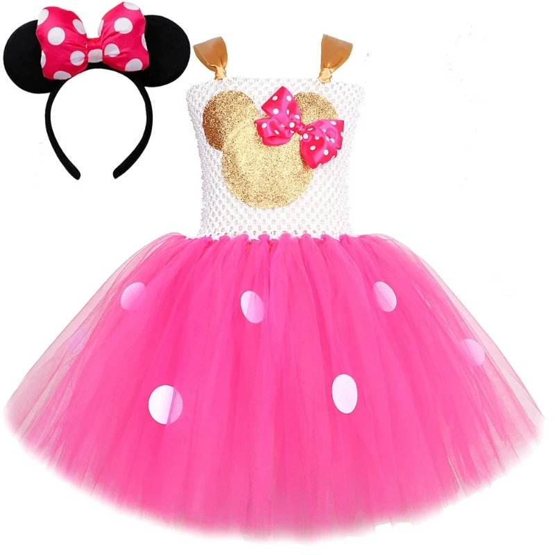 Minnie Princess Dresses for Girls Halloween Christmas Costumes Cartoon Mouse Outfit with Ears Bow Kids Birthday Ballet Tutus
Minnie Princess Dresses for Girls Halloween Christmas Costumes Cartoon Mouse Outfit with Ears Bow Kids Birthday Ballet Tutus