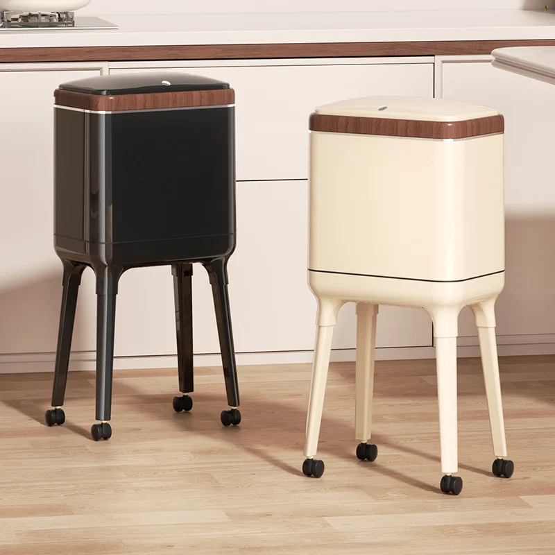 Premium Tall Trash Can with Lid, Movable Large Capacity Garbage Bin, Stable Tip-Resistant Durable for Kitchen Living Room
Premium Tall Trash Can with Lid, Movable Large Capacity Garbage Bin, Stable Tip-Resistant Durable for Kitchen Living Room