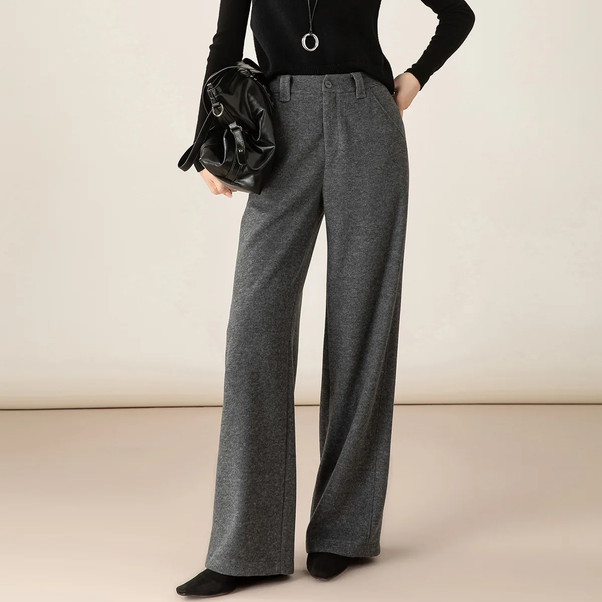 ay Knitted Vine Woolen Casual Pants Women Autumn Winter Straight Leg Slimming Long Trousers High Waist Wide Leg Pants
ay Knitted Vine Woolen Casual Pants Women Autumn Winter Straight Leg Slimming Long Trousers High Waist Wide Leg Pants