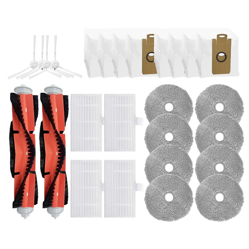 For Inic IX10 Replacement Main Side Brush HEPA Filter Mop Pads Dust Bags Spare Parts Accessories
For Inic IX10 Replacement Main Side Brush HEPA Filter Mop Pads Dust Bags Spare Parts Accessories