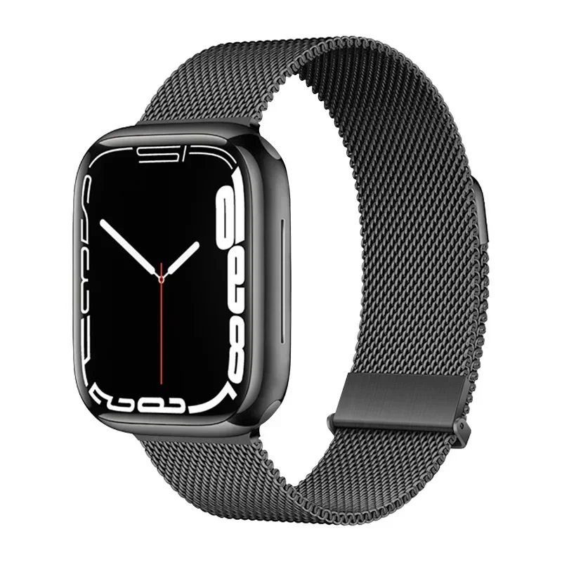 Strap with dual magnetic attraction Milanese loop iwatch metal steel strap suitable for Apple Watch 8 and other watch straps
Strap with dual magnetic attraction Milanese loop iwatch metal steel strap suitable for Apple Watch 8 and other watch straps
