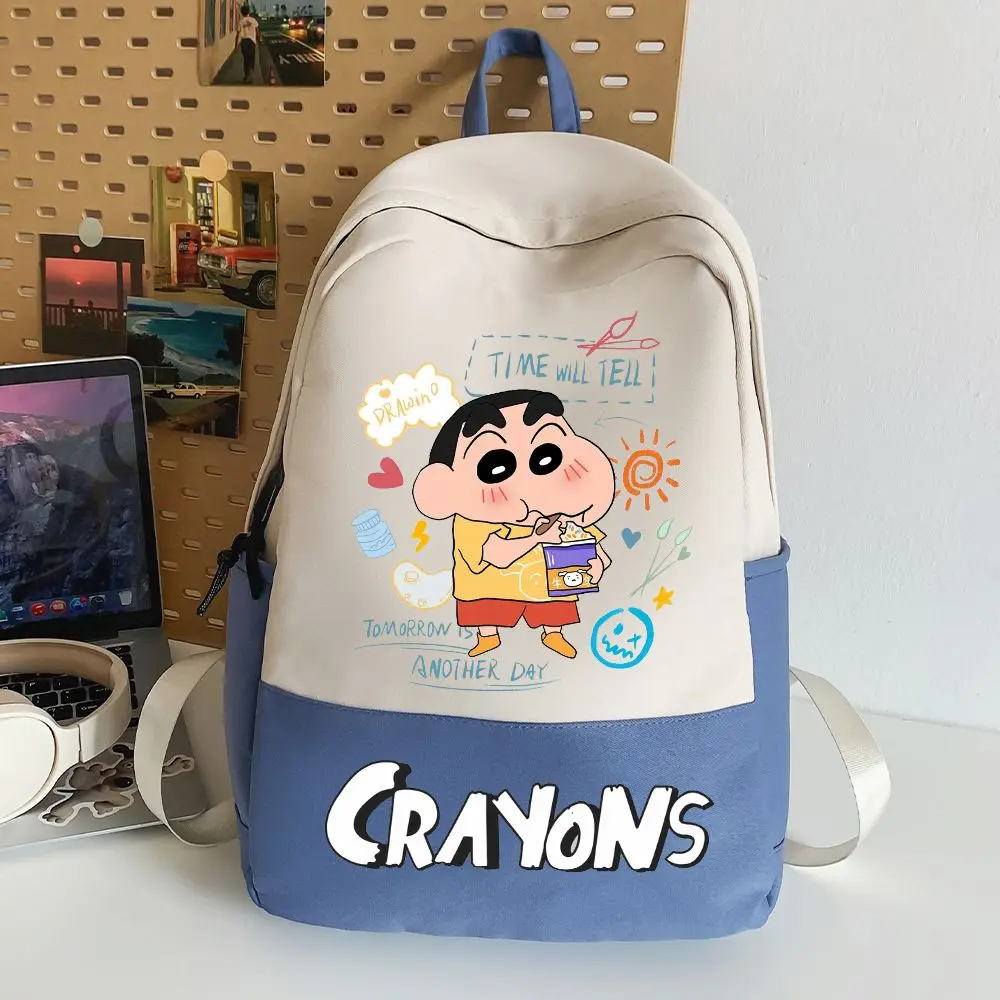 Anime Crayon Shin Chan School Bag Student Cute Cartoon Large Capacity Backpack Outdoor Travel Backpack Birthday Gift
Anime Crayon Shin Chan School Bag Student Cute Cartoon Large Capacity Backpack Outdoor Travel Backpack Birthday Gift