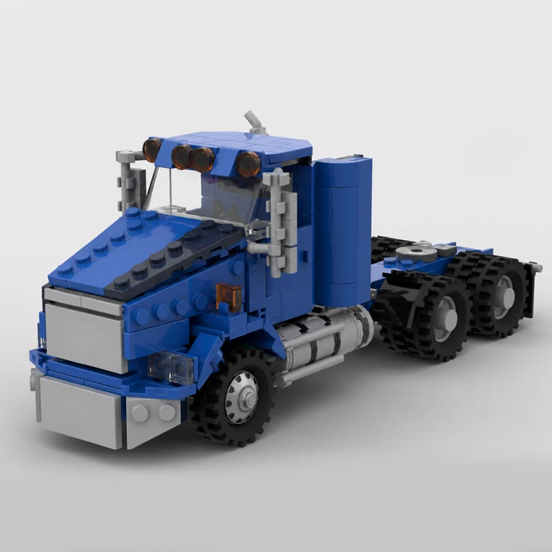 City Car Model MOC Building Bricks T800 Heavy-Duty Tractor Truck Modular Technology Children Holiday Gifts Assemble Toys Suit
City Car Model MOC Building Bricks T800 Heavy-Duty Tractor Truck Modular Technology Children Holiday Gifts Assemble Toys Suit