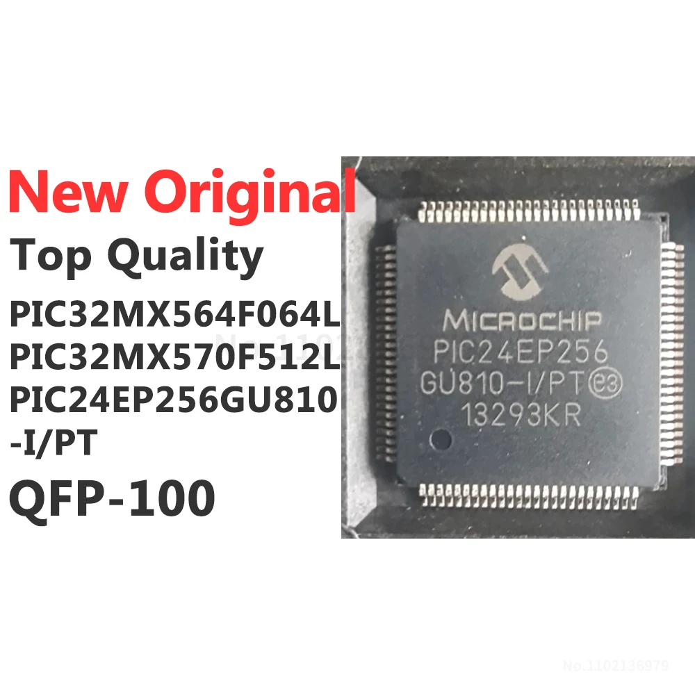 (1 Piece) PIC32MX564F064L PIC32MX570F512L PIC24EP256GU810 -I/PT LQFP-100 Original New
(1 Piece) PIC32MX564F064L PIC32MX570F512L PIC24EP256GU810 -I/PT LQFP-100 Original New