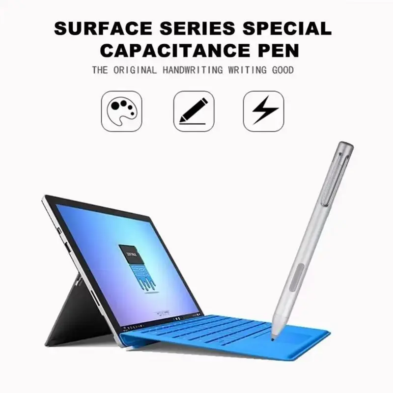 Stylus Pen 4096 Pressure Palm Rejection Aluminum Touch Screen Pencil For Microsoft Surface Go Pro7/6/5/4/3 With Tip
Stylus Pen 4096 Pressure Palm Rejection Aluminum Touch Screen Pencil For Microsoft Surface Go Pro7/6/5/4/3 With Tip