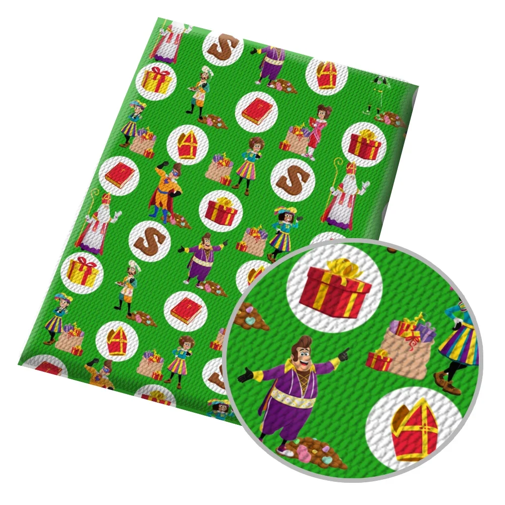 50X145cm Christmas Santa Pattern Holiday Sinterklaas Printed Twill Bubble Polyster Fabric for Patchwork Quilting Fabrics
50X145cm Christmas Santa Pattern Holiday Sinterklaas Printed Twill Bubble Polyster Fabric for Patchwork Quilting Fabrics