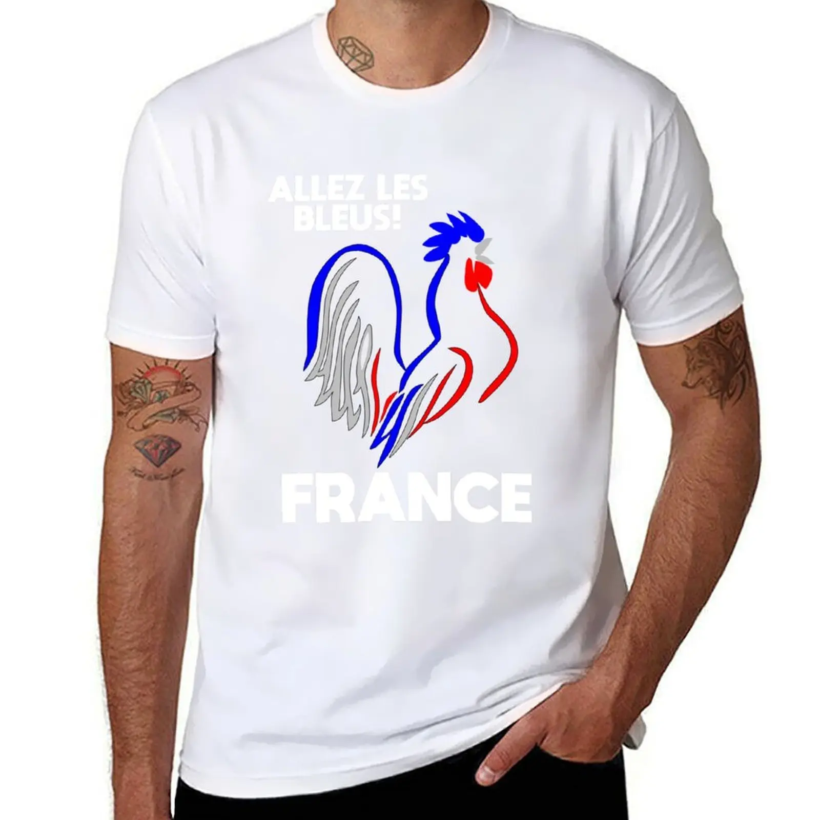 GO BLUE- ALLEZ LES BLEUS FRANCE Design T-Shirt man tshirt t shirt men 100% cotton luxury brand T-Shirt 
GO BLUE- ALLEZ LES BLEUS FRANCE Design T-Shirt man tshirt t shirt men 100% cotton luxury brand T-Shirt