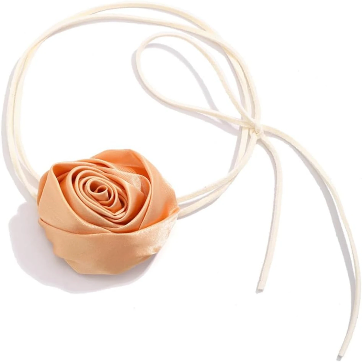 Elegant and Beautiful Fabric Rose Choker Necklace for Women - Stunning Necklace with Rose Flower - Perfect Rose Jewelry Gift for
Elegant and Beautiful Fabric Rose Choker Necklace for Women - Stunning Necklace with Rose Flower - Perfect Rose Jewelry Gift for