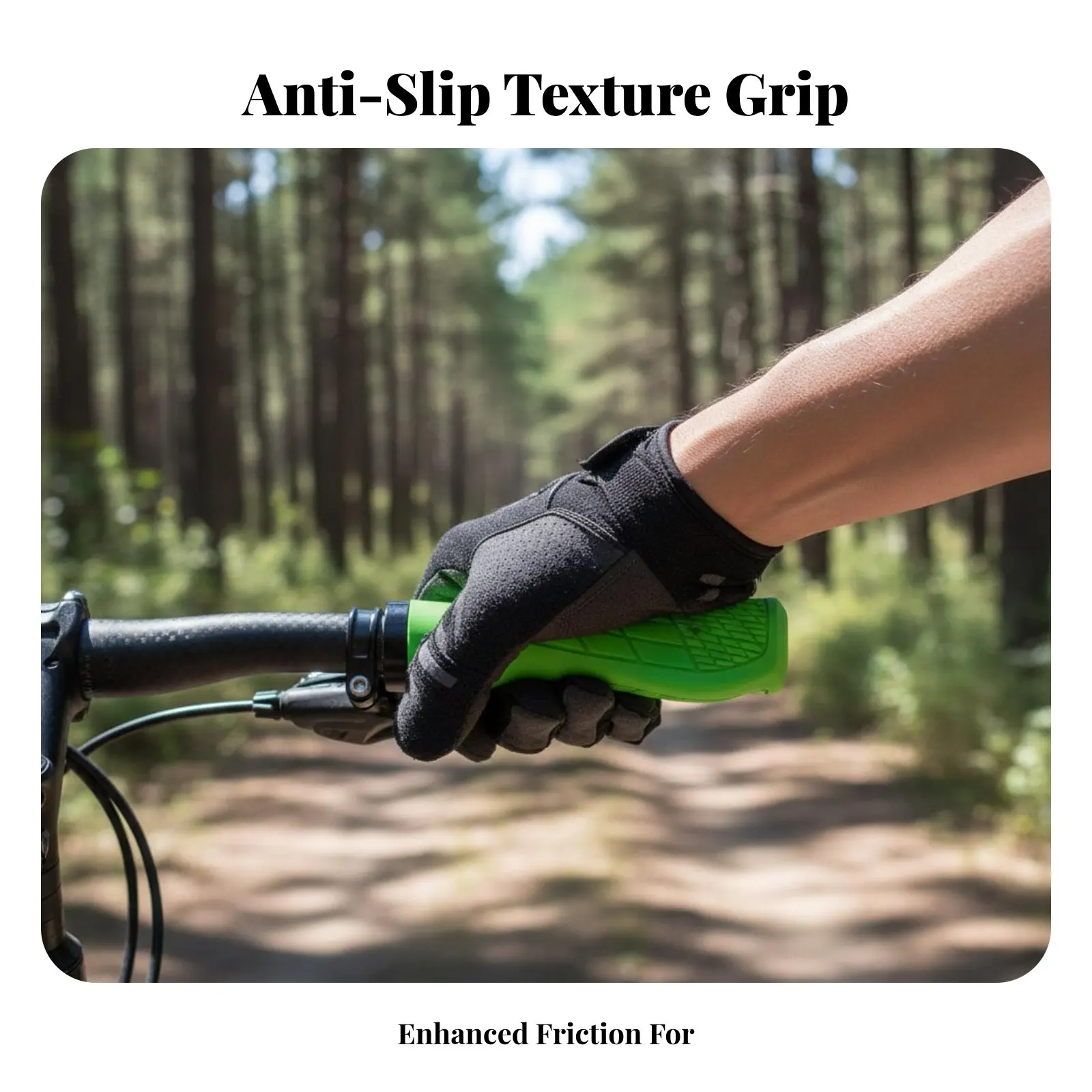 2 Pieces Lock-on Handlebar Grips Shock-Absorbing Lock-on Handlebar Grip Anti-Slip Rubber Bike Grips Easy Installation
2 Pieces Lock-on Handlebar Grips Shock-Absorbing Lock-on Handlebar Grip Anti-Slip Rubber Bike Grips Easy Installation