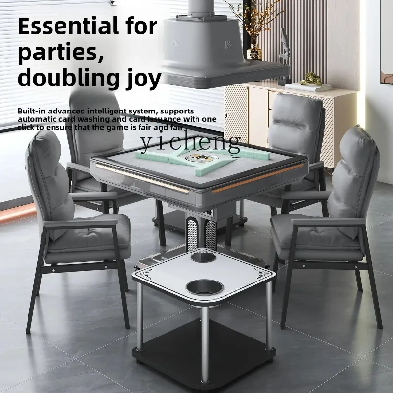 MJ-1 silent rotor folding roller coaster home mahjong machine automatic mahjong table cover chair
MJ-1 silent rotor folding roller coaster home mahjong machine automatic mahjong table cover chair