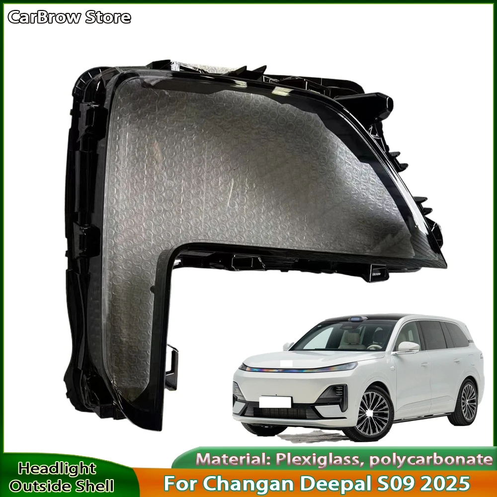 For Changan Deepal S09 2025 Headlamp Cover Transparent Headlight Shell Lens Plexiglass Replace Original Lampshade
For Changan Deepal S09 2025 Headlamp Cover Transparent Headlight Shell Lens Plexiglass Replace Original Lampshade