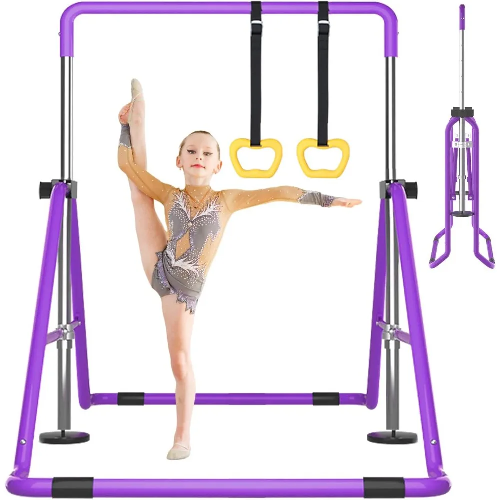 Kids Gymnastics Bar Folding Horizontal Bar, Adjustable Height Gymnastic Horizontal Bars, GymnasticTraining Equipment for Home
Kids Gymnastics Bar Folding Horizontal Bar, Adjustable Height Gymnastic Horizontal Bars, GymnasticTraining Equipment for Home