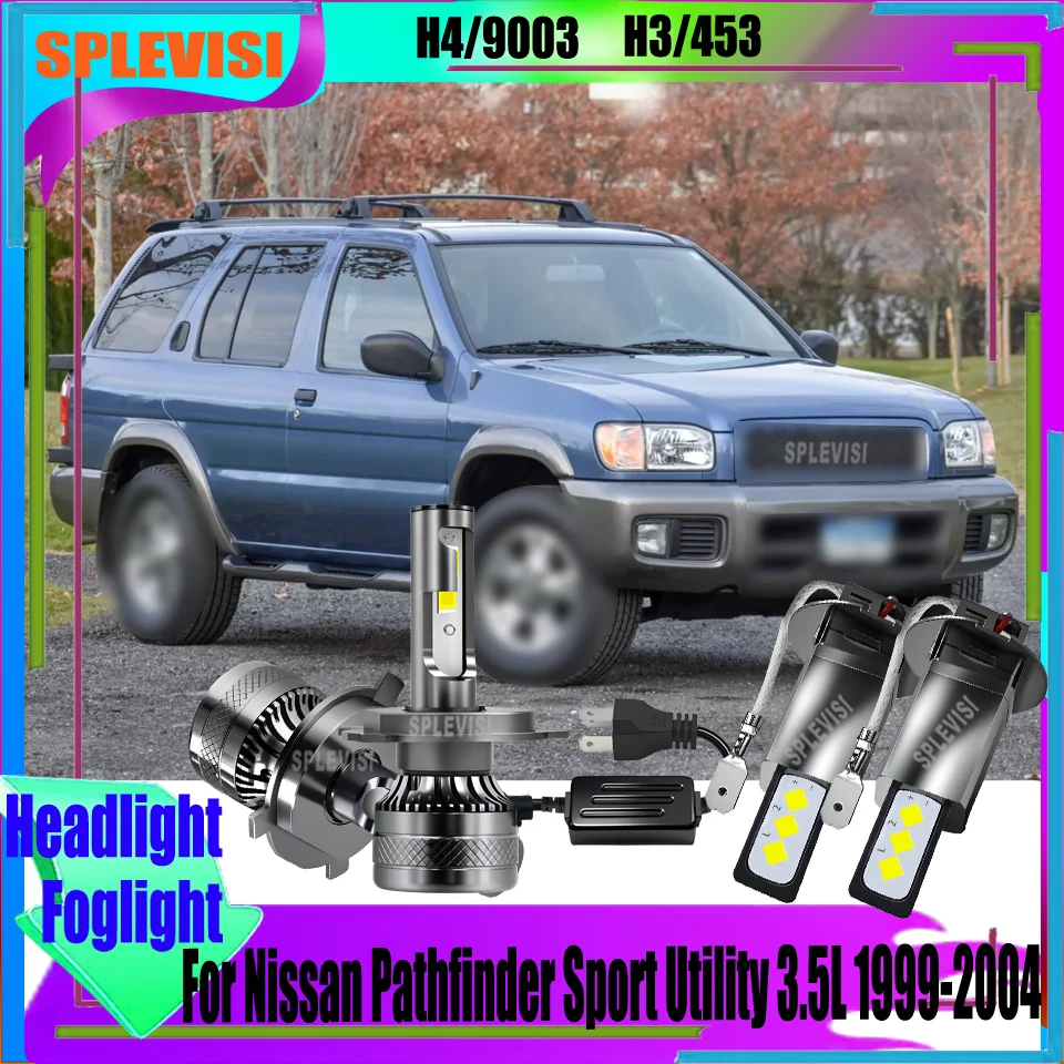 Brand New H4 H3 LED Headlight Fog Light High quality For Nissan Pathfinder Sport Utility 3.5L 1999 2000 2001 2002 2003 2004
Brand New H4 H3 LED Headlight Fog Light High quality For Nissan Pathfinder Sport Utility 3.5L 1999 2000 2001 2002 2003 2004