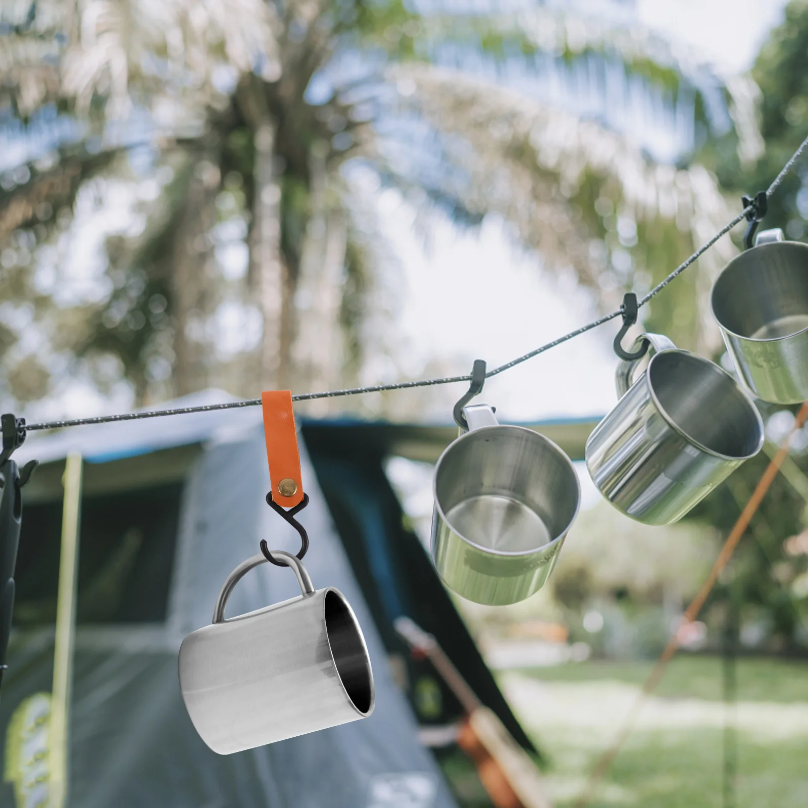10Pcs PU S Hooks Camping Outdoor Hanging Hooks Portable Cookware Pan Rack Hangers Tent Kitchen Supplies
10Pcs PU S Hooks Camping Outdoor Hanging Hooks Portable Cookware Pan Rack Hangers Tent Kitchen Supplies