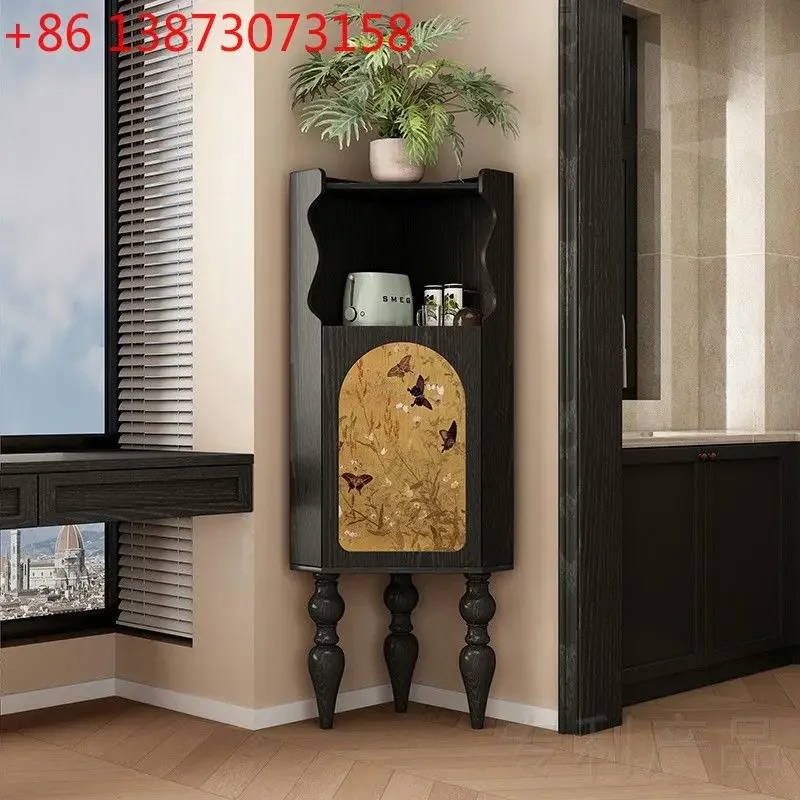 French medieval butterfly love flower solid wood triangular cabinet household living room bedroom
French medieval butterfly love flower solid wood triangular cabinet household living room bedroom