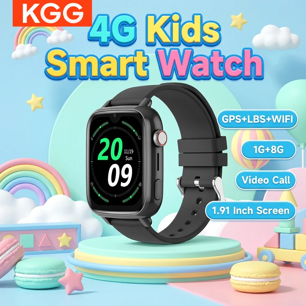 4G Kids Smartwatch 1G+8G GPS Tracker Real-Time Location Tracking Kids Watch with Video Chat, Camera, Games SOS Call Smart Watch
4G Kids Smartwatch 1G+8G GPS Tracker Real-Time Location Tracking Kids Watch with Video Chat, Camera, Games SOS Call Smart Watch