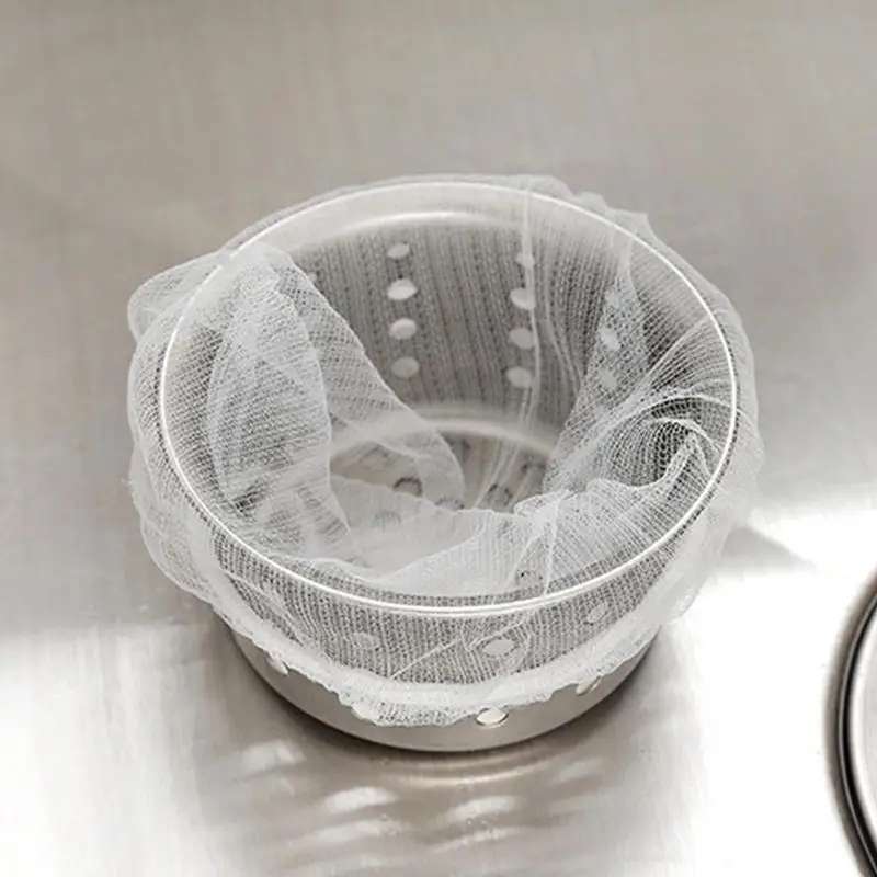100pcs Disposable Kitchen Sink Filters Sewer Drain Anti-blocking Garbage Bag Pool Leak Mesh Bag Mesh Strainer Sink Garbage Net
100pcs Disposable Kitchen Sink Filters Sewer Drain Anti-blocking Garbage Bag Pool Leak Mesh Bag Mesh Strainer Sink Garbage Net