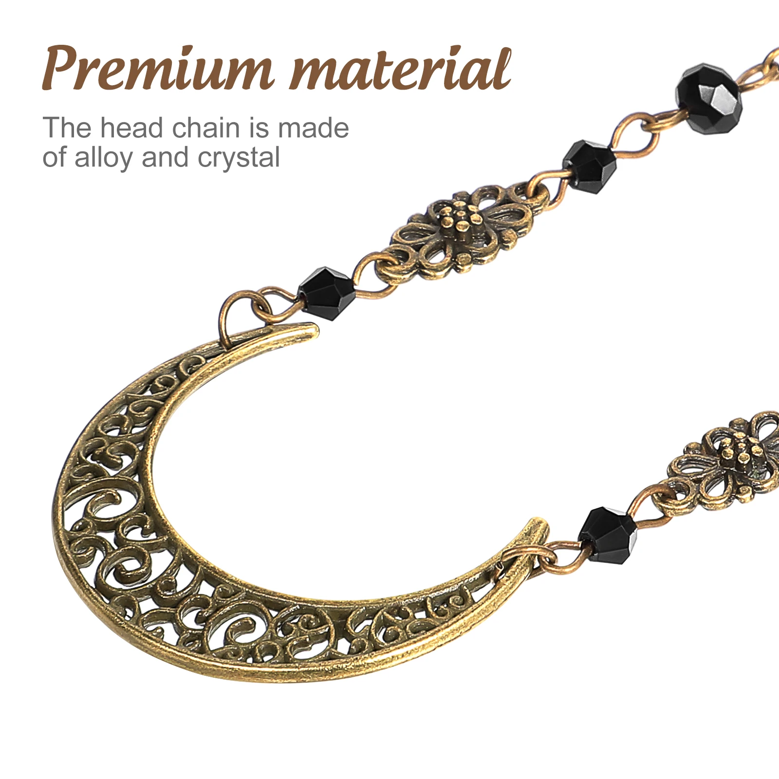 2PCS Crystal Bead Hair Accessories Vintage Head Chain Jewelry for Women Girls Prom Gifts Bohemian Non Fade Retro Hairpieces
2PCS Crystal Bead Hair Accessories Vintage Head Chain Jewelry for Women Girls Prom Gifts Bohemian Non Fade Retro Hairpieces