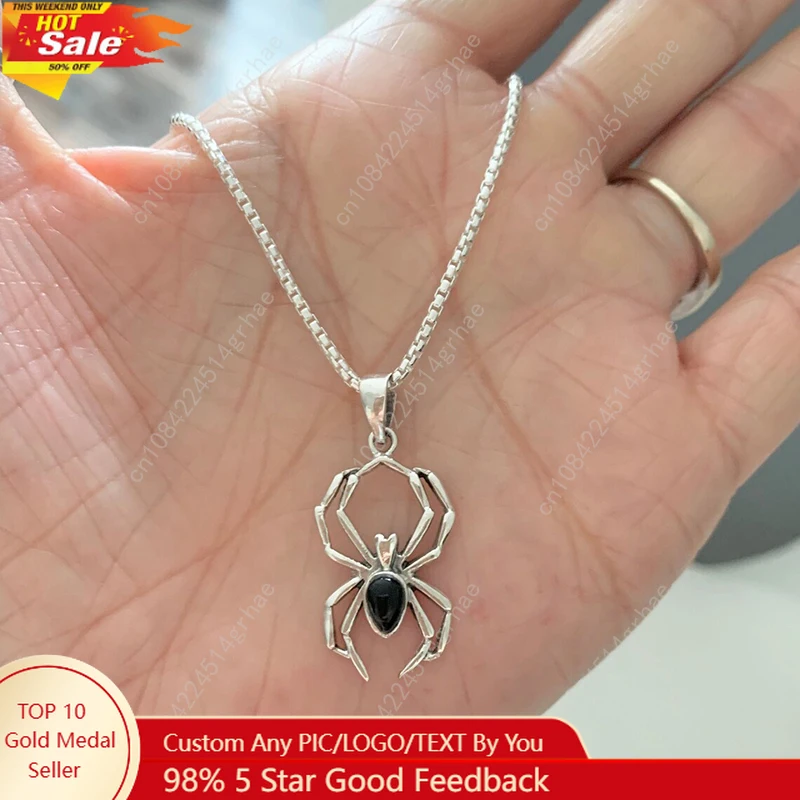 Huitan Cute Spider Animal Pendant Necklace for Girls Silver Color Chain Necklace Y2K Style Women Neck Accessories Trendy Jewelry
Huitan Cute Spider Animal Pendant Necklace for Girls Silver Color Chain Necklace Y2K Style Women Neck Accessories Trendy Jewelry