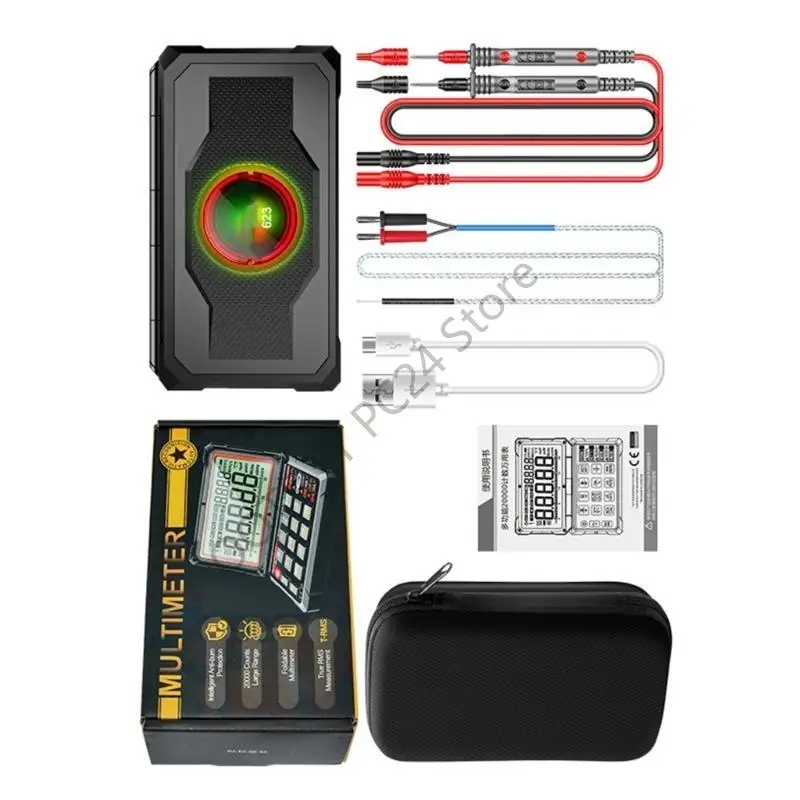 H7BA Digital Multimeter 623 с автоматическими диапазонами выбора и защиты от перегрузки для ремонта дома и промышленного
H7BA Digital Multimeter 623 с автоматическими диапазонами выбора и защиты от перегрузки для ремонта дома и промышленного