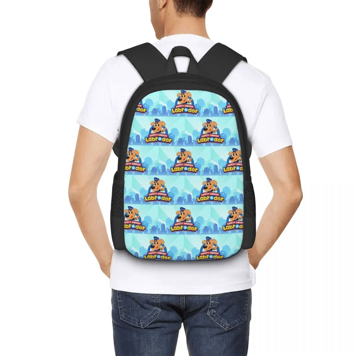 Sheriff Labrador Student Backpack School Bag Hiking Travel Daypack for Men Women Fashion Bookbag Shoulder Bags
Sheriff Labrador Student Backpack School Bag Hiking Travel Daypack for Men Women Fashion Bookbag Shoulder Bags