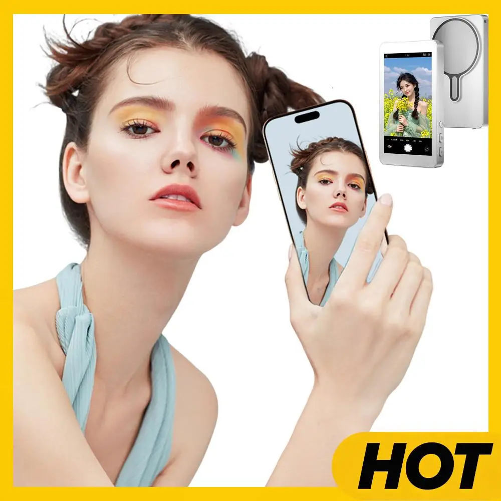 Магнитный телефон Vlog Монитор для селфи Экран Задняя камера Монитор для селфи (белый)
Магнитный телефон Vlog Монитор для селфи Экран Задняя камера Монитор для селфи (белый)