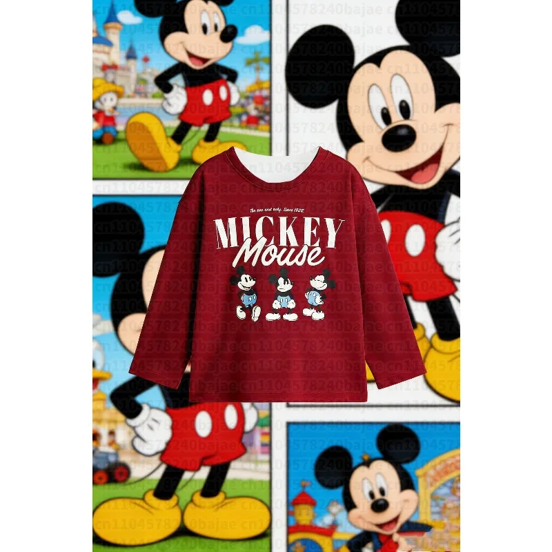 2025-26 Spring /Autumn Popular Mickey Mouse Clothing Printed Cartoon Long Sleeve Pullover Fall Clothes Children's Sweatshirt
2025-26 Spring /Autumn Popular Mickey Mouse Clothing Printed Cartoon Long Sleeve Pullover Fall Clothes Children's Sweatshirt