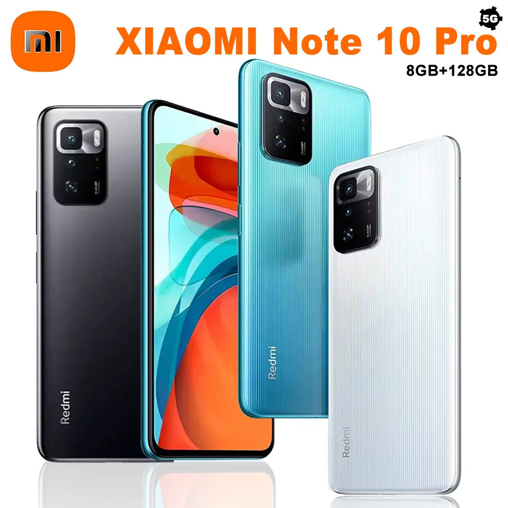 XIAOMI Redmi Note 10 pro 2400x1080 resolution 64 million rear camera 16 million front camera 8GB +128GB fashion smart phone 5G
XIAOMI Redmi Note 10 pro 2400x1080 resolution 64 million rear camera 16 million front camera 8GB +128GB fashion smart phone 5G